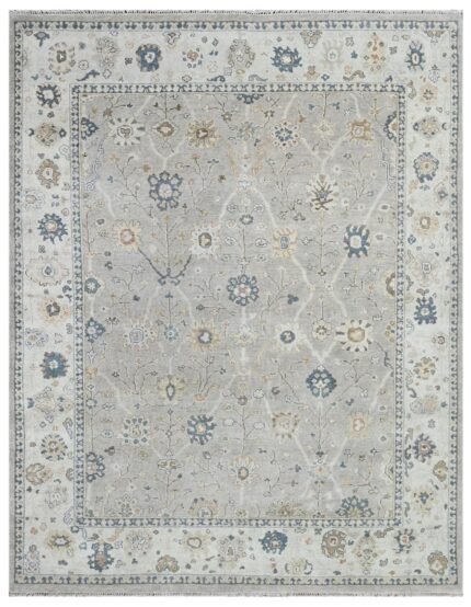 Whispering Petals Hand Knotted Rug