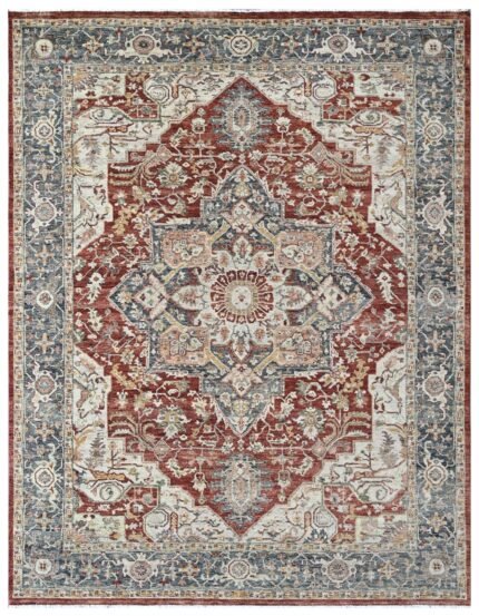 Regal Tabriz Hand Knotted Wool Rug