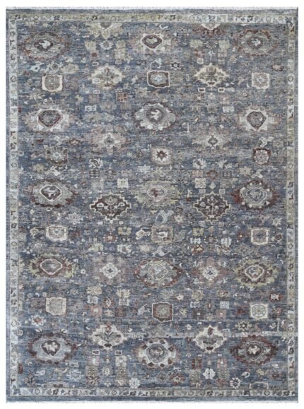 Steel Obscura Oxidized Hand Knotted Rug