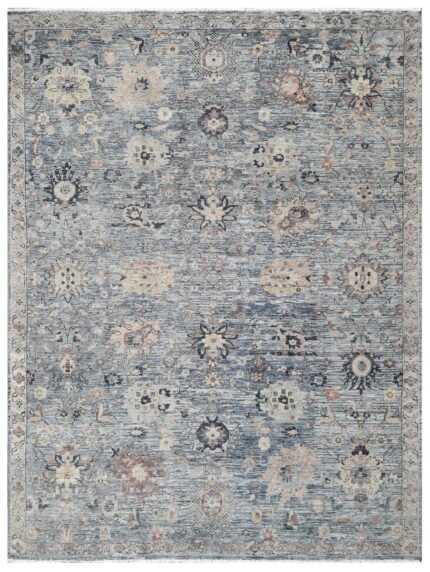 Silver Mist Artisan Hand Knotted Rug
