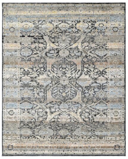 Carbon Oxide Hand Knotted Rug