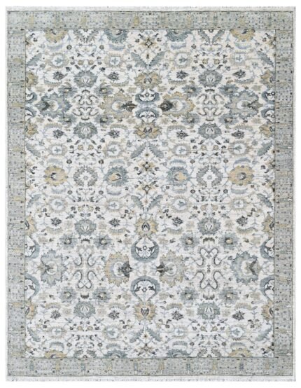 Marble Lattice Hand Knotted Wool Rug