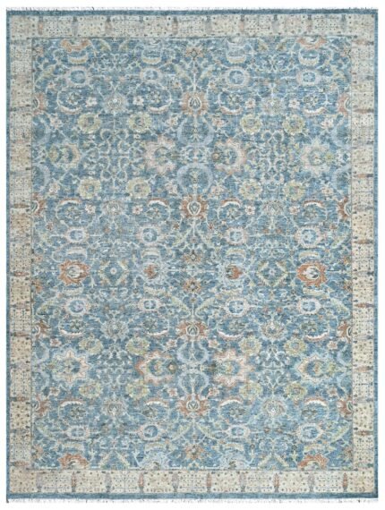 Mistbound Mosaic Hand Knotted Premium Wool Rug