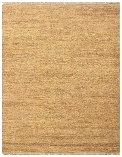 Golden Earth Hand Knotted Jute Area Rug