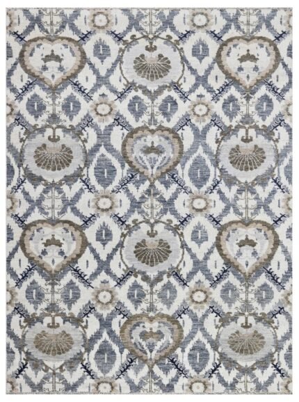 Imperial Ikat Hand Knotted Wool Rug