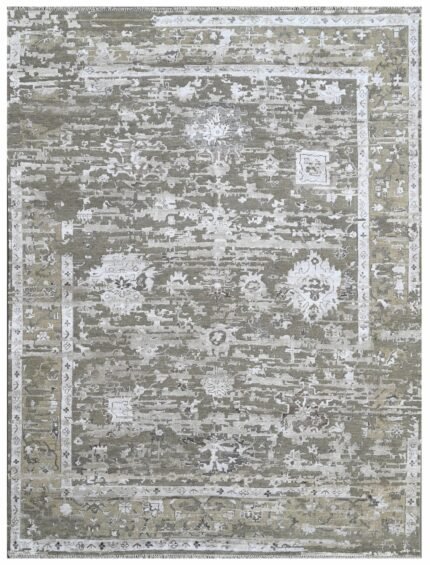 Stone Veil Hand Knotted Rug