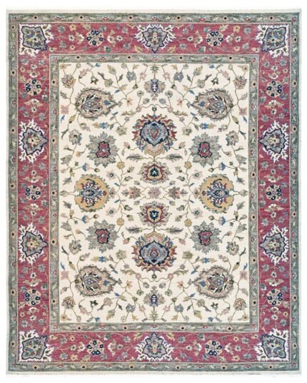 Imperial Blossom Hand Knotted Rug