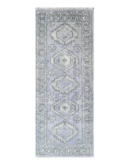 Lavender Horizon Hand Knotted Runner