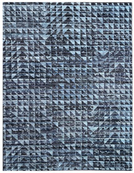 Inkstone Pattern Hand Knotted Rug
