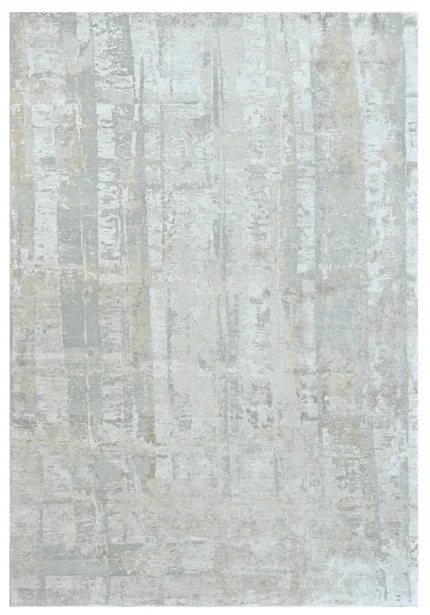 Silken Strata Hand Knotted Rug
