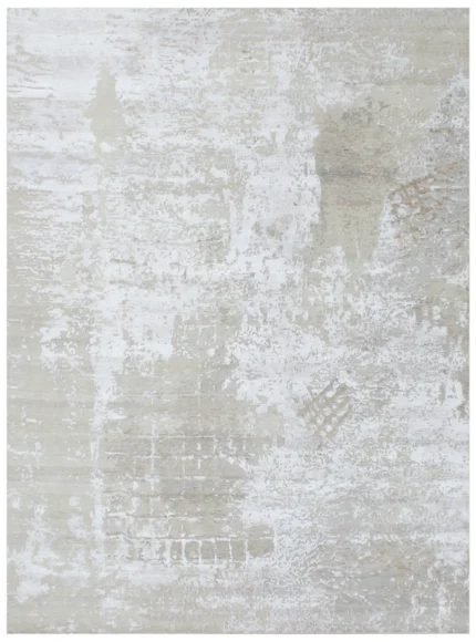 Fossil Light Premium Hand Knotted Rug