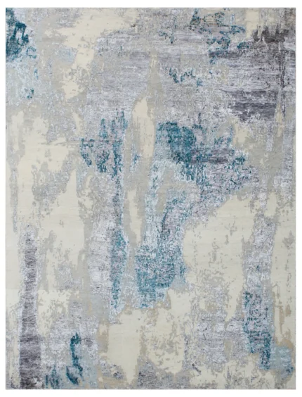 Azure Stone Modern Hand Knotted Premium Bharat Rugs