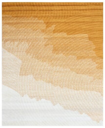 Golden Horizon Hand Knotted Bamboo Silk Rug
