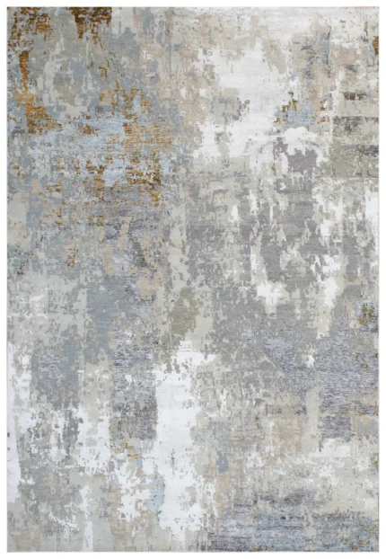 Silver Mist Hand Knotted Rug