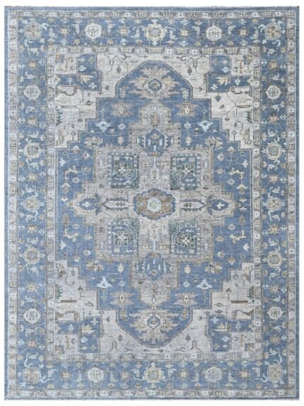 Elysian Sky Hand Knotted Rug