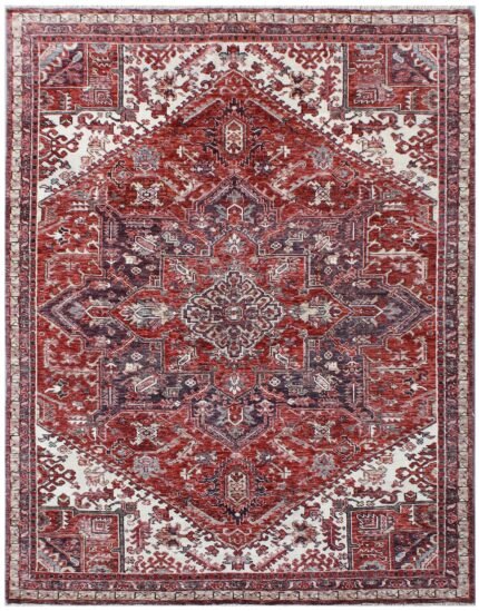 Sergio Distressed Hand Knotted Rug