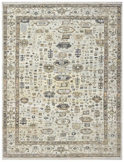 Maison Chalk Heritage Designer Hand Knotted Rug