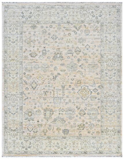 Ivory Whisper Hand Knotted Heritage Wool Rug