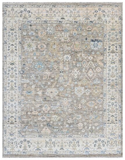 Desert Mist Hand Knotted Heritage Wool Rug