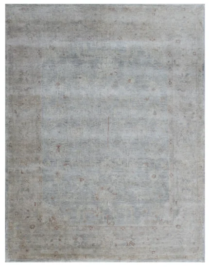 Misty Sky Hand Knotted Wool Rug