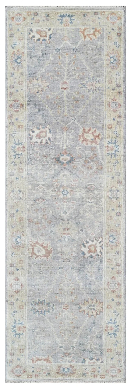 Sage Path Hand Knotted Wool Runner