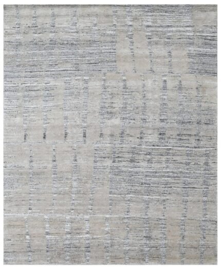Silent Currents Hand Knotted Rug